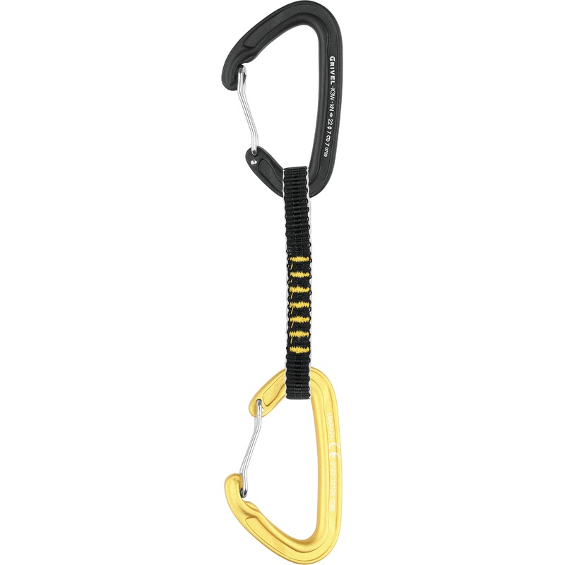 Grivel Alpine Plume QD – 10cm Quickdraw: Lightweight and Durable Climbing Essential