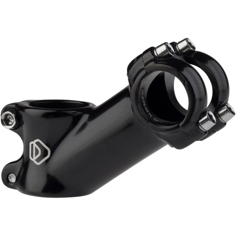 MSW 35 Stem – 75mm 25.4 Clamp 35 1 1/8″ Alloy Black