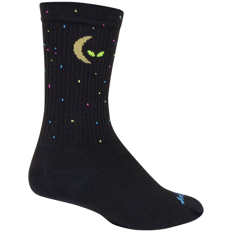 SockGuy Crew Lunalien Socks – 6″ Small/Medium