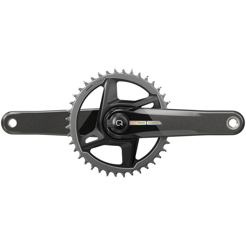 SRAM Force 1 AXS Wide Power Meter Crankset  Carbon Fiber, 12-Speed, DUB Spindle, Waterproof, Road & Gravel Cycling Performance Gear