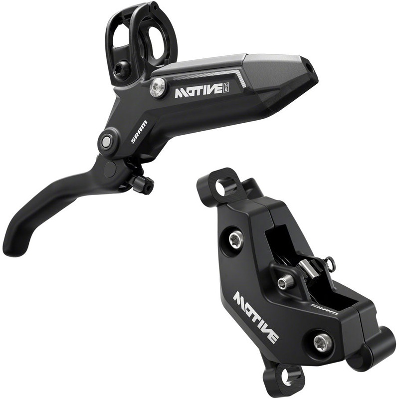 SRAM Motive Bronze Disc Brake and Lever – Rear or Front, 2000mm Hose, Post Mount, 4-Piston, Aluminum Lever, Diffusion