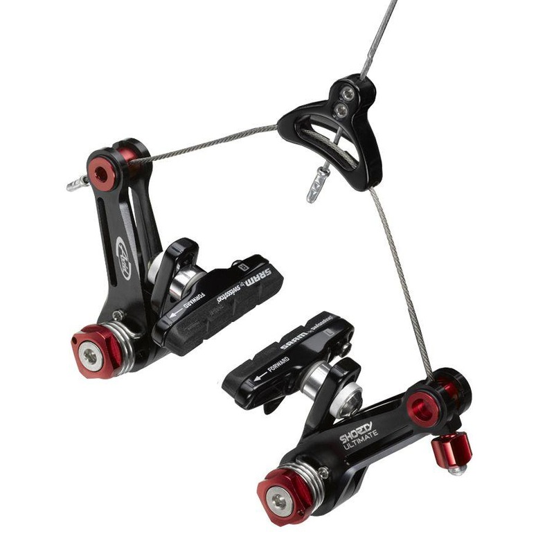 Avid Shorty Ultimate Cantilever Cyclocross Brake – Front – Black