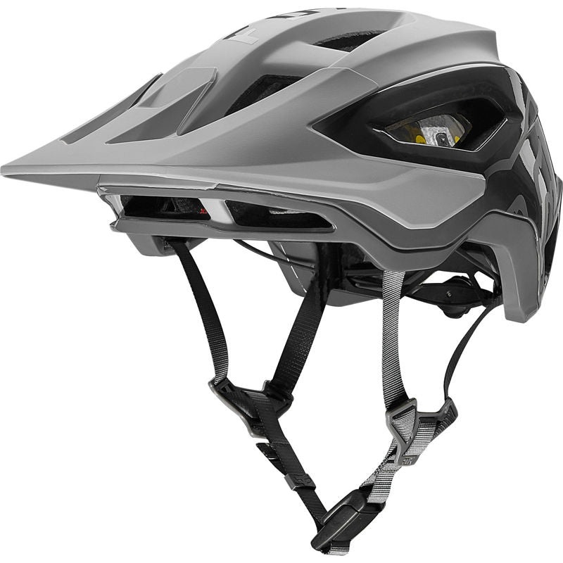 Fox Racing Speedframe Pro Helmet w/ MIPS, Fidlock – Pewter Grey, Medium