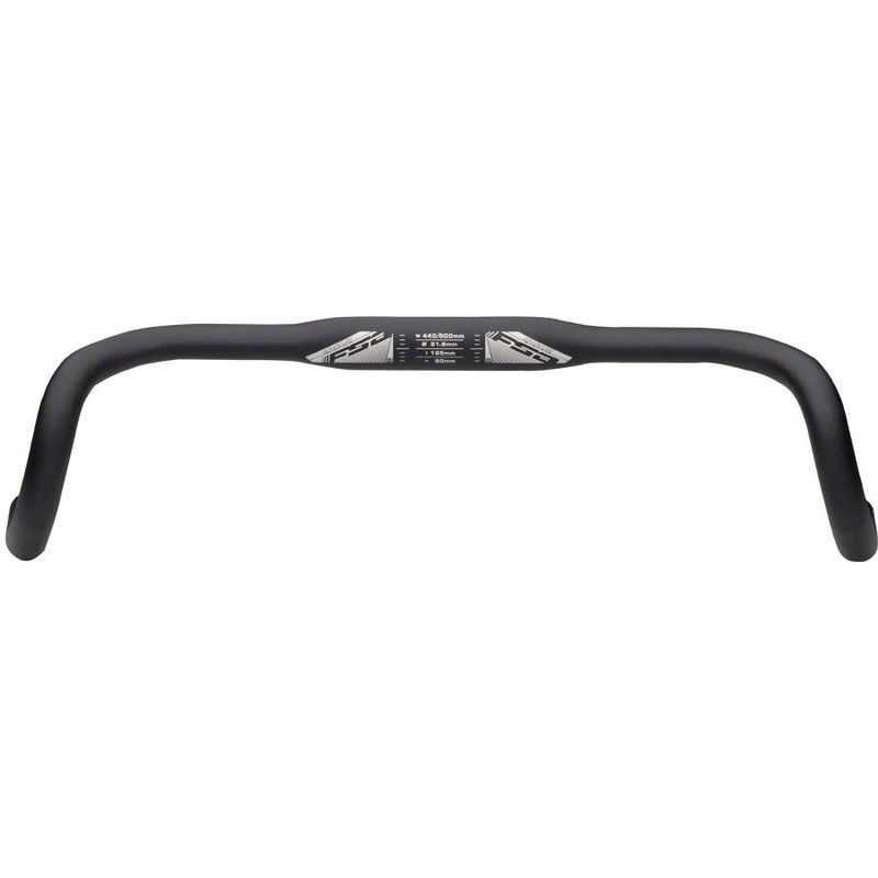 FSA NS Adventure Drop Handlebar Aluminum 31.8mm 44cmBlack15  flare at ends