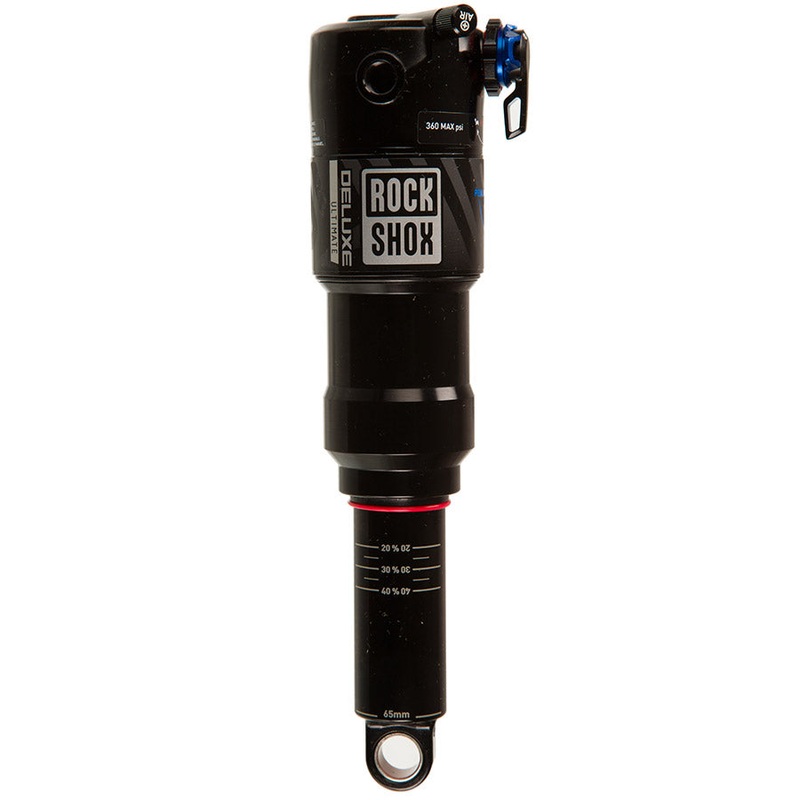 RockShox Deluxe Ultimate RCT  Rear Shock – 185 x 47.5mm Linear XL 4 Neg/0 Pos Tokens Reb 55 / Comp 30 Lock Out 4 Trunnion/Std C2