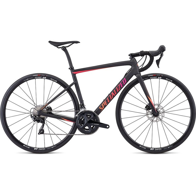 Specialized tarmac wmn sl6 sport disc satin carbon/gloss acid purple-acid lava 49