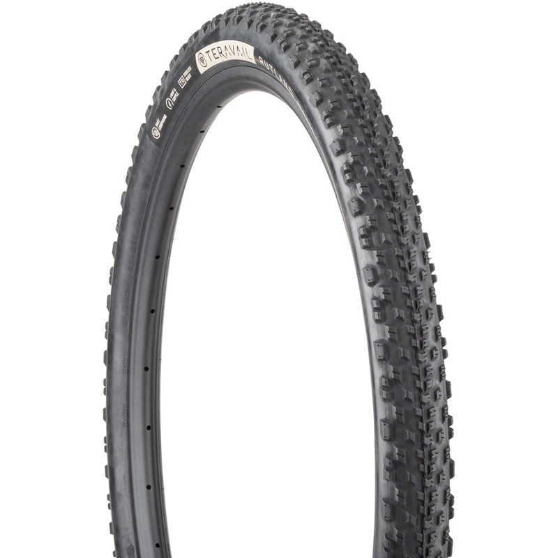 Teravail Rutland Tire – 27.5 x 2.1 Tubeless Folding Black Durable