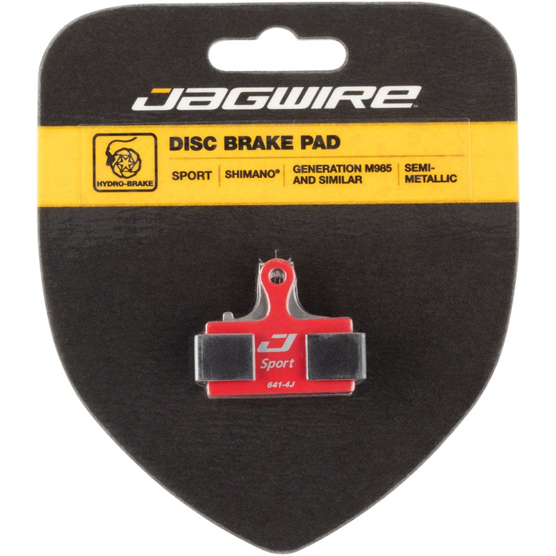 Jagwire Sport Semi-Metallic Disc Brake Pads – For Shimano S700 M615 M6000 M785 M8000 M666 M675 M7000 M9000 M9020 M985 M987