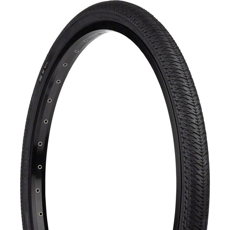 Maxxis DTH Tire – 24 x 1.75 Clincher Wire Black Dual Silkworm