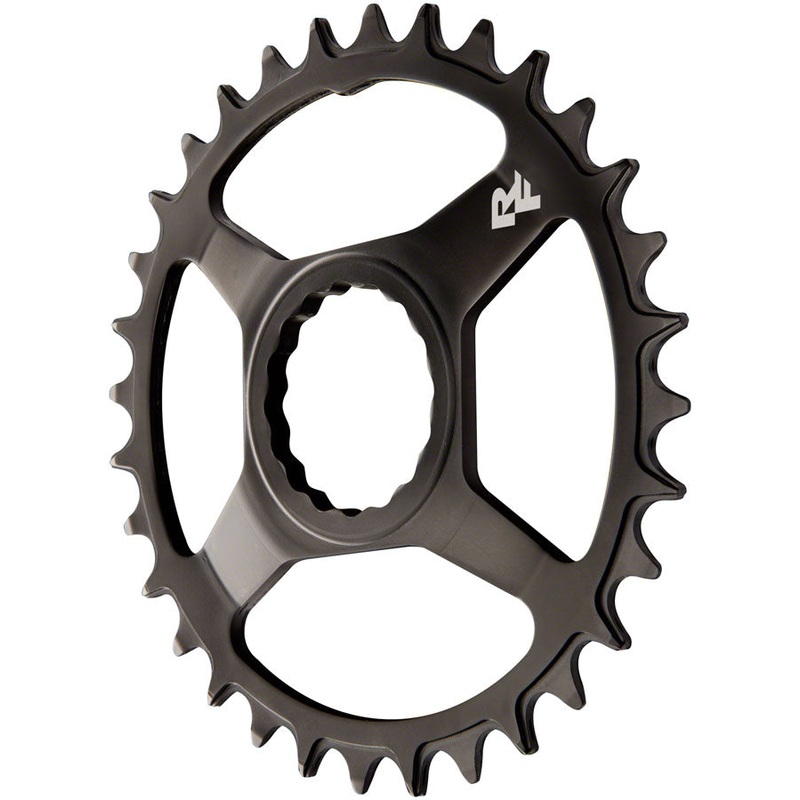 RaceFace Narrow Wide Chainring: Direct Mount CINCH, 32t, Steel, Black