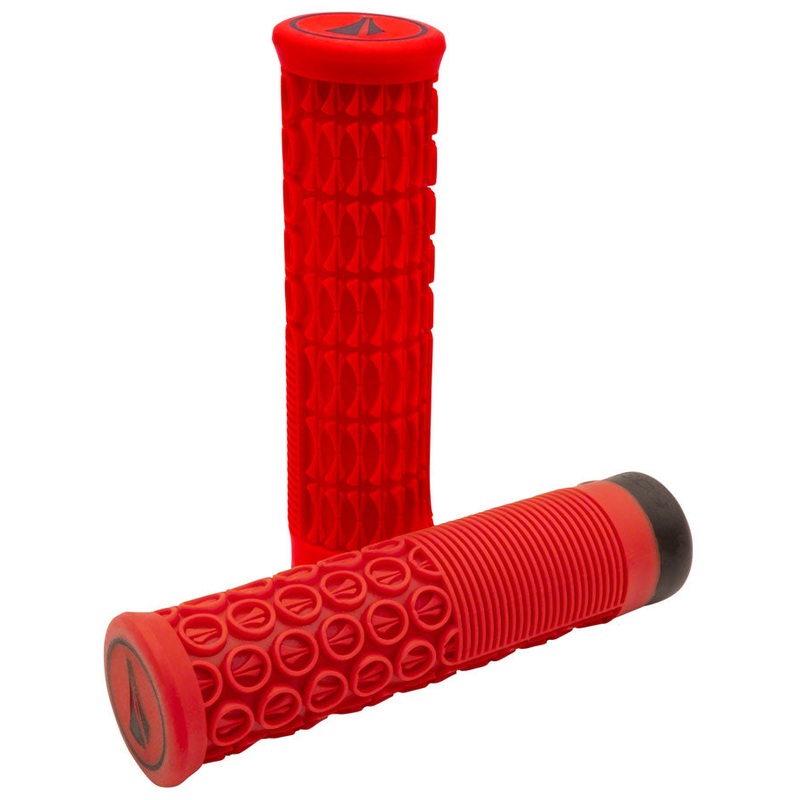 SDG Thrice 31 Lock-On MTB Grips – Red