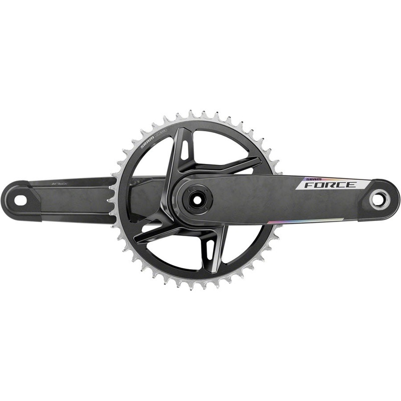 SRAM Force 1x XPLR Wide Crankset – 160mm 12/13-Speed 42t 8-Bolt Direct Mount DUB Spindle Carbon E1