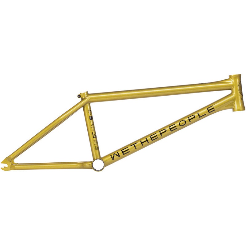 We The People Network BMX Frame – 21.1″ TT Dark Gold