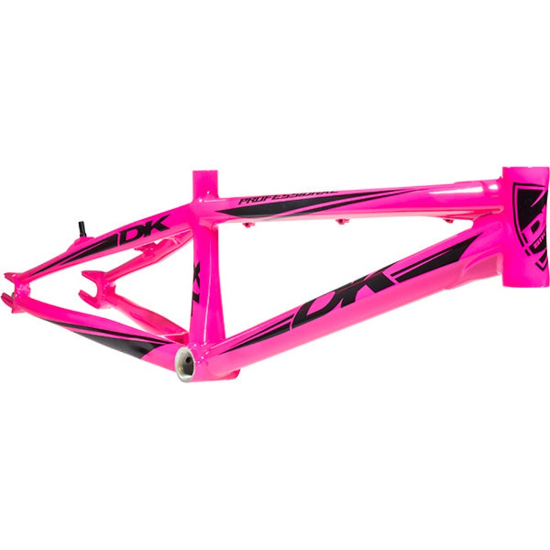 DK Professional V2 BMX Race Frame 20mm-Neon Pink
