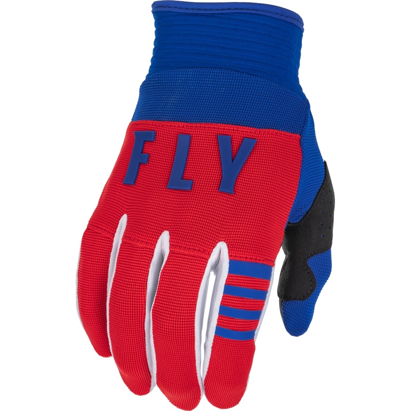 Fly F-16 BMX Gloves (2022) – Size 2 / Youth XX-Small – Red / White / Blue