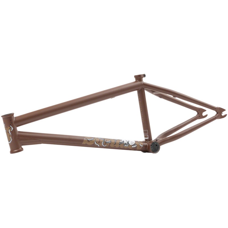 Sunday Darkwave BMX Frame – 21″ TT Matte Dark Brown
