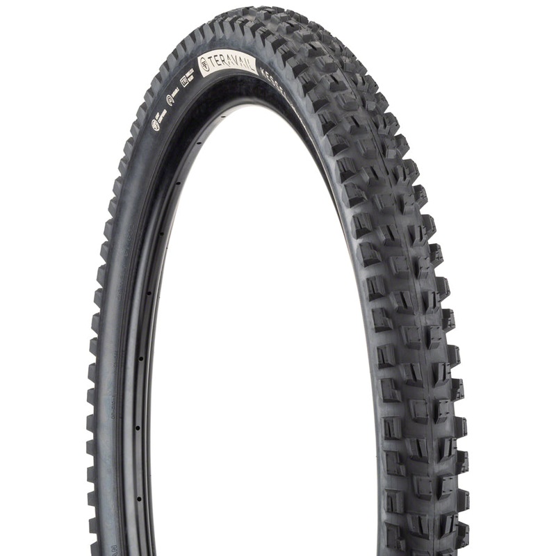 Teravail Kessel Tire – 29 x 2.4, Tubeless, Folding, Black, Ultra Durable