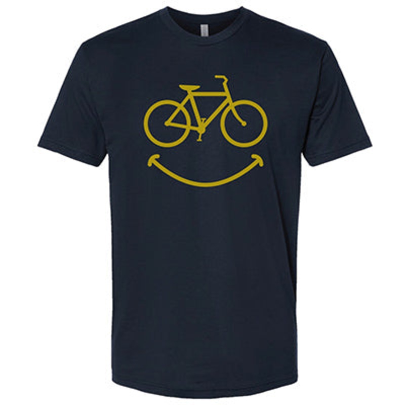 Uc T-Shirt,Smile,Xl Midnight Navy Smile  Apparel