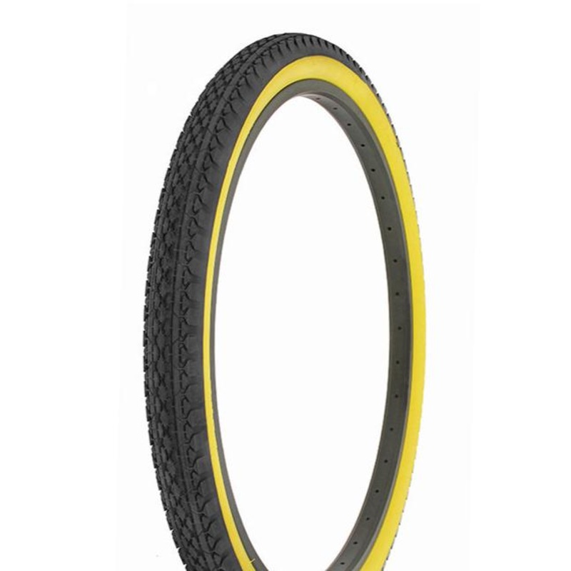 26×2.125 Duro Goodyear-style Cruiser Tread Tire – Black w/ Gumwall
