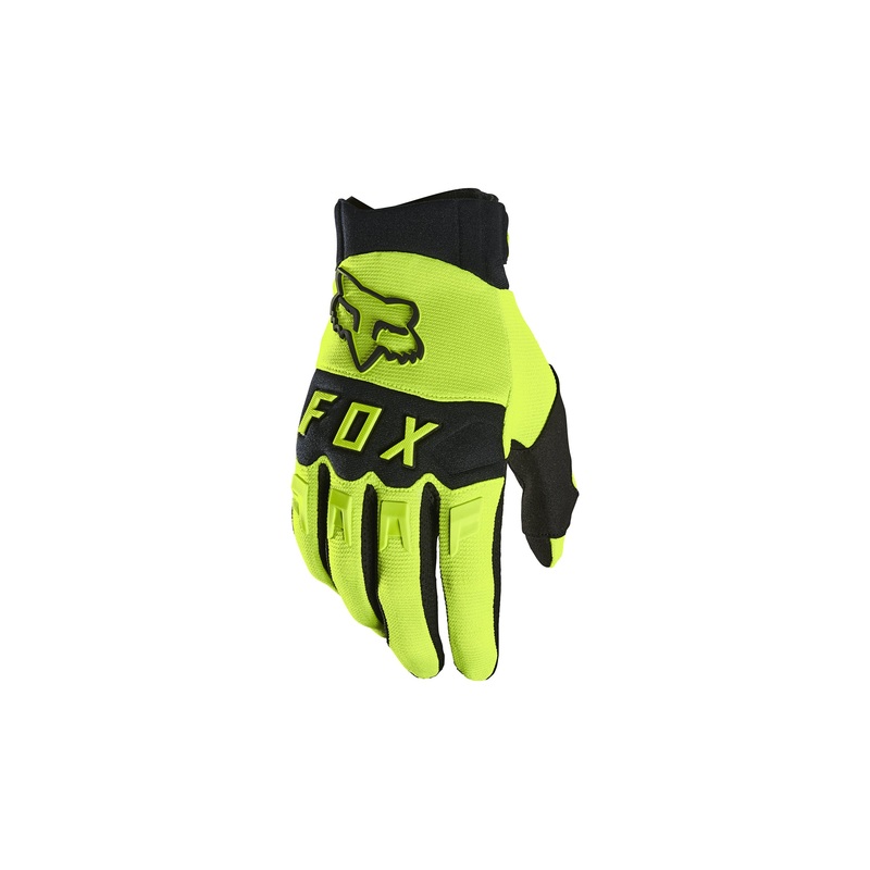 Fox Racing Dirtpaw Gloves Fluorescent Yellow