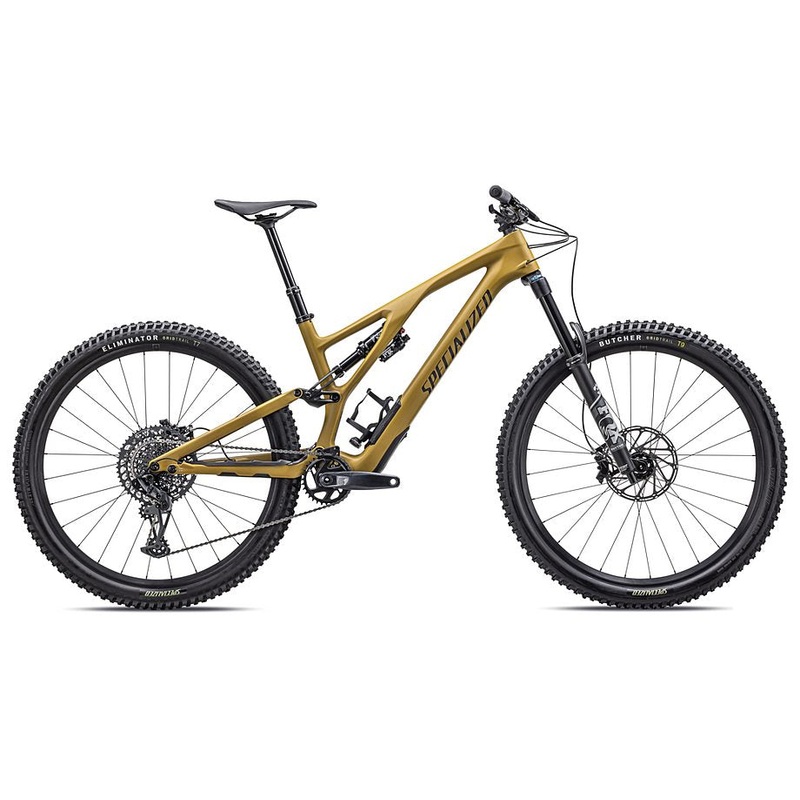 2024 Specialized Stumpjumper evo comp bike satin harvest gold / midnight shadow s3