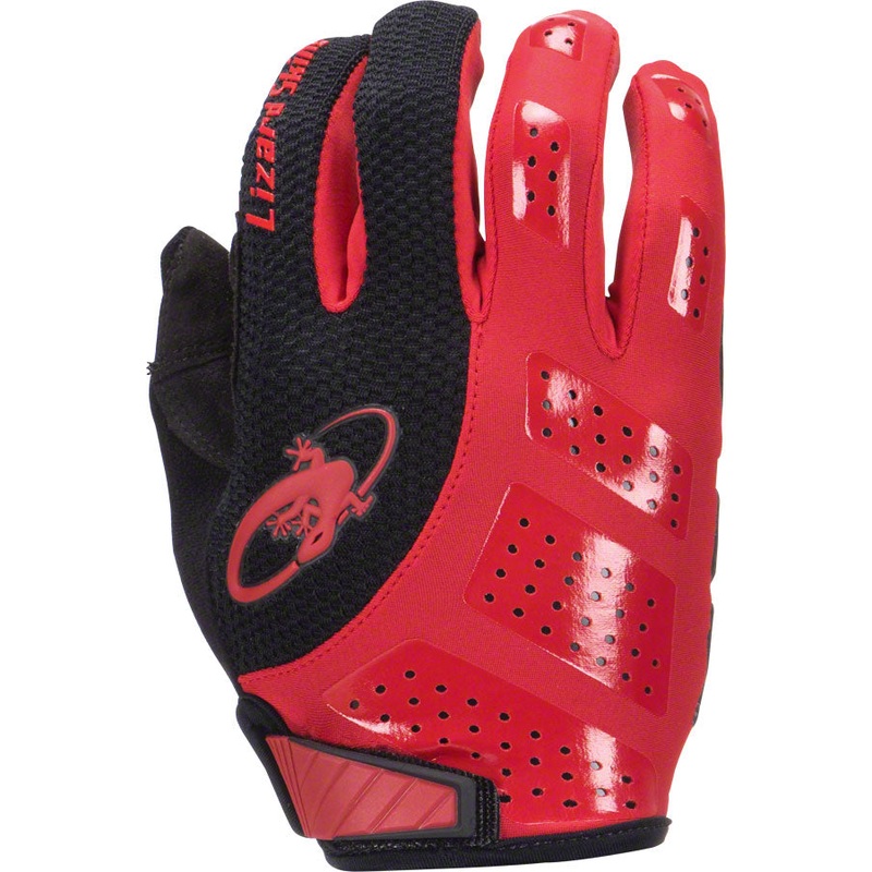 Lizard Skins Monitor SL Gel Gloves – Red/Black Full Finger Medium