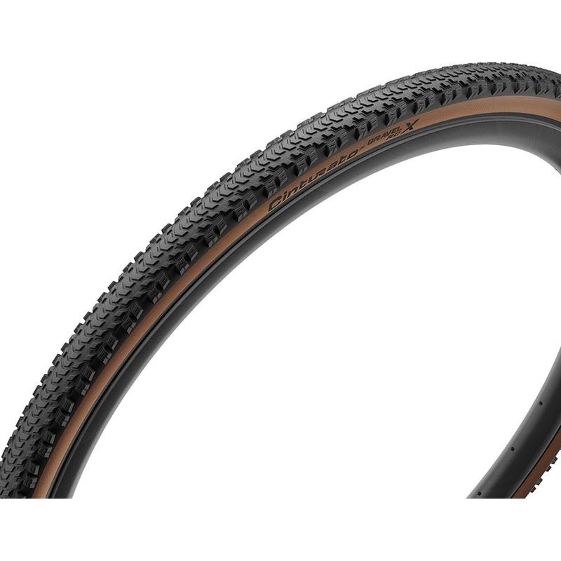 Pirelli Cinturato Gravel RCX TLR Tire – 700 x 40 Tubeless Folding Tan