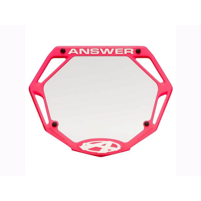 Answer BMX 3D Number Plate