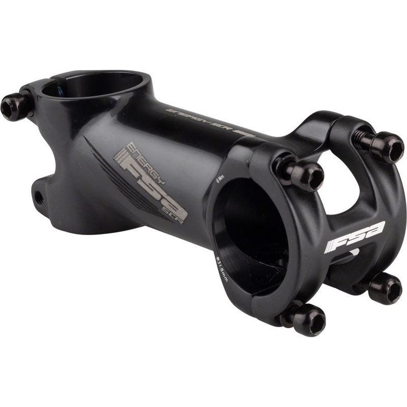 Full Speed Ahead Energy SCR Stem – 80mm 31.8 Clamp /-6 Black/Gray