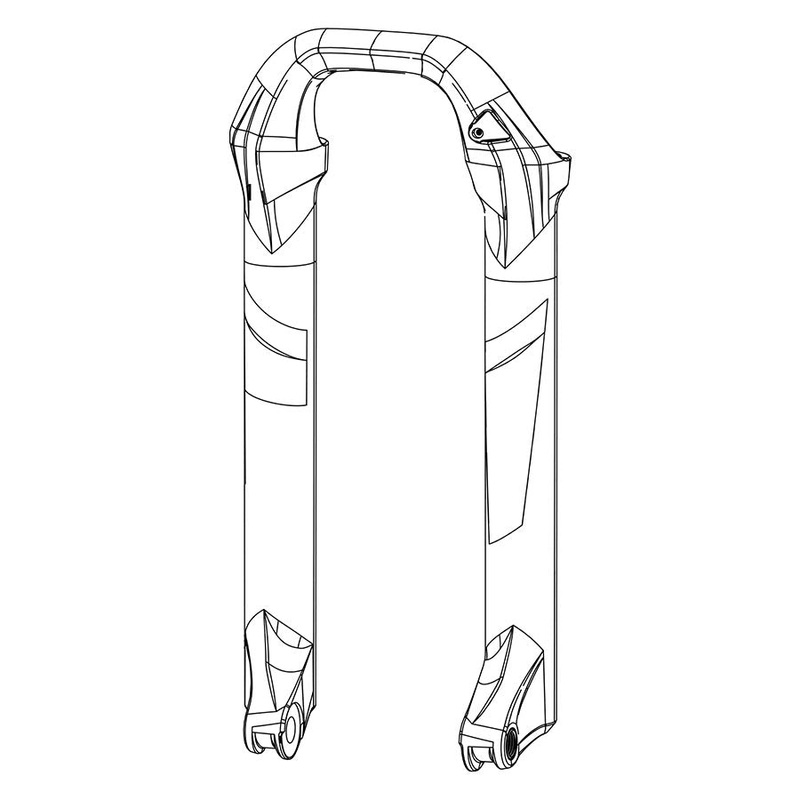 RockShox Lower Leg Lyrik B1-C1/Yari A1-B1 29″/27.5+ 15 x 110 mm Boost Spacing Diffusion BLK