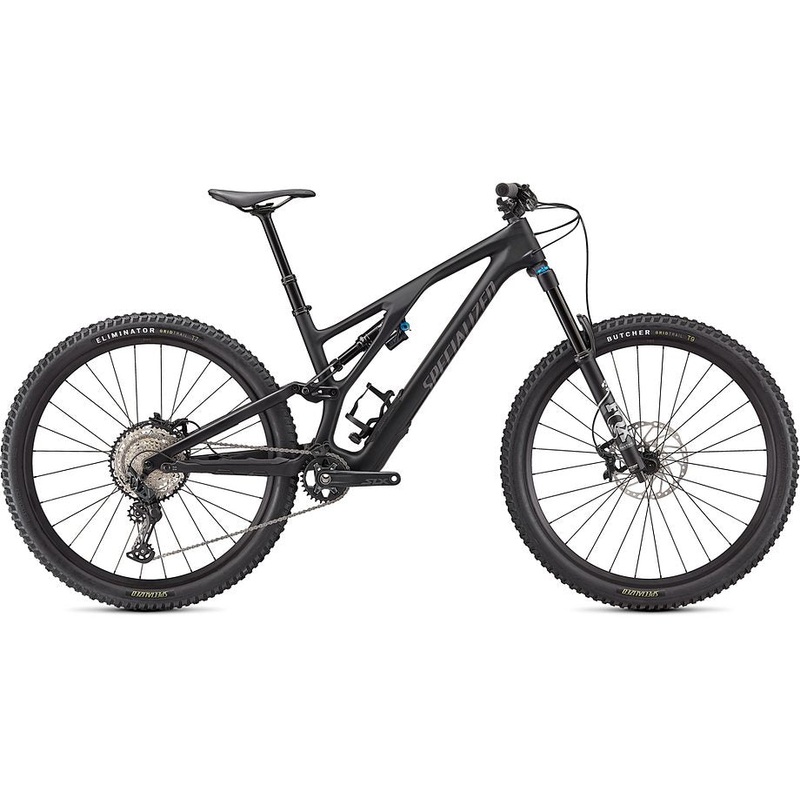 2021 Specialized Stumpjumper evo comp bike satin black / smoke s3