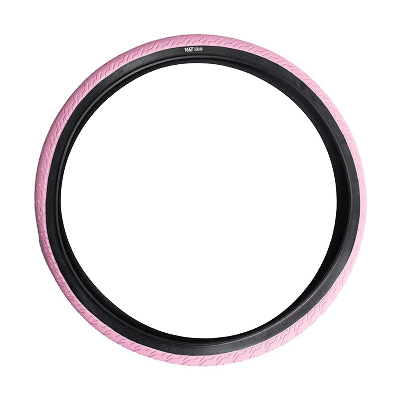 29×2.35 Rant Squad BMX Tire – Pink w/ Black Sidewall