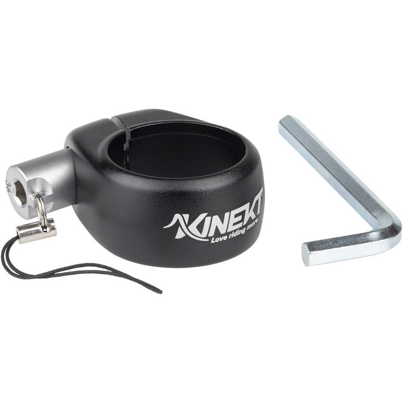Cirrus Kinekt AntiTheft Lock Seatpost Clamp – 31.6mm, Bolt-On, Black