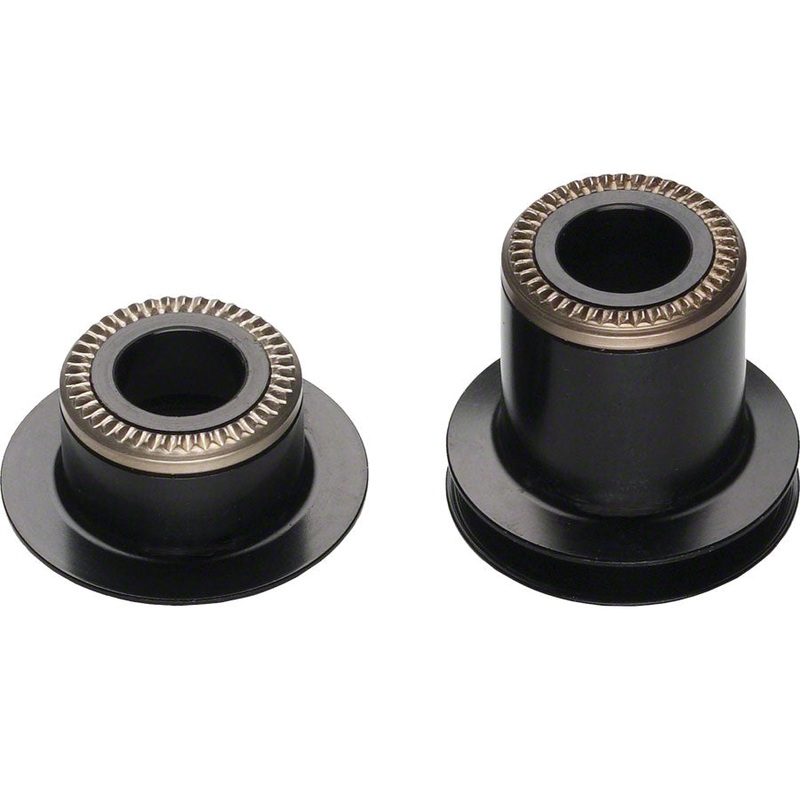 DT Swiss 5mm QR to 10mm Thru Bolt conversion end caps for 240 240 SS 350 440 hub