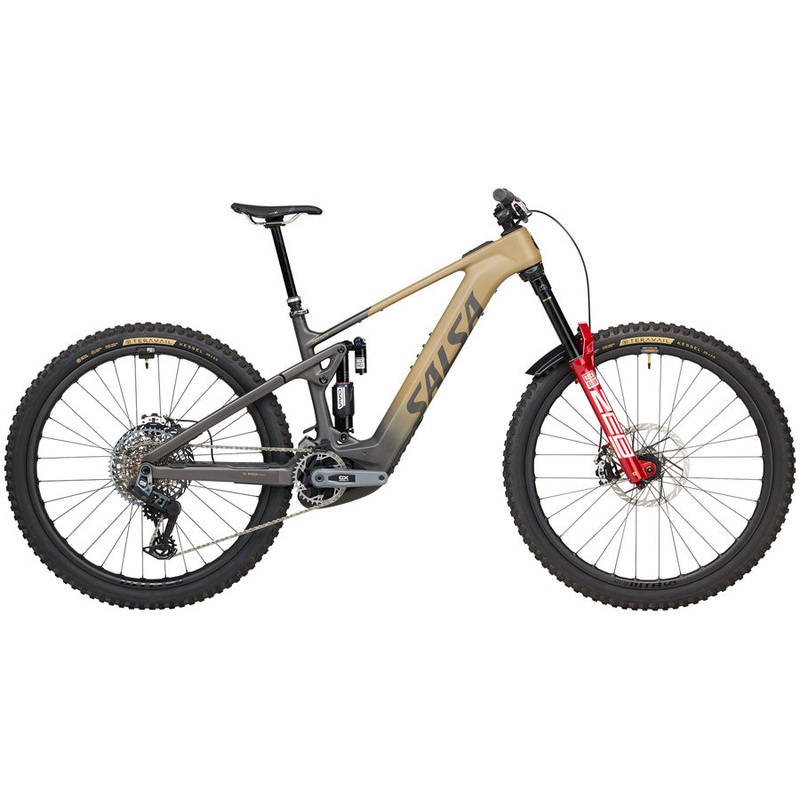 Salsa Notch C GX AXS Transmission Ebike – 29″ Carbon Black / Walnut X-Large