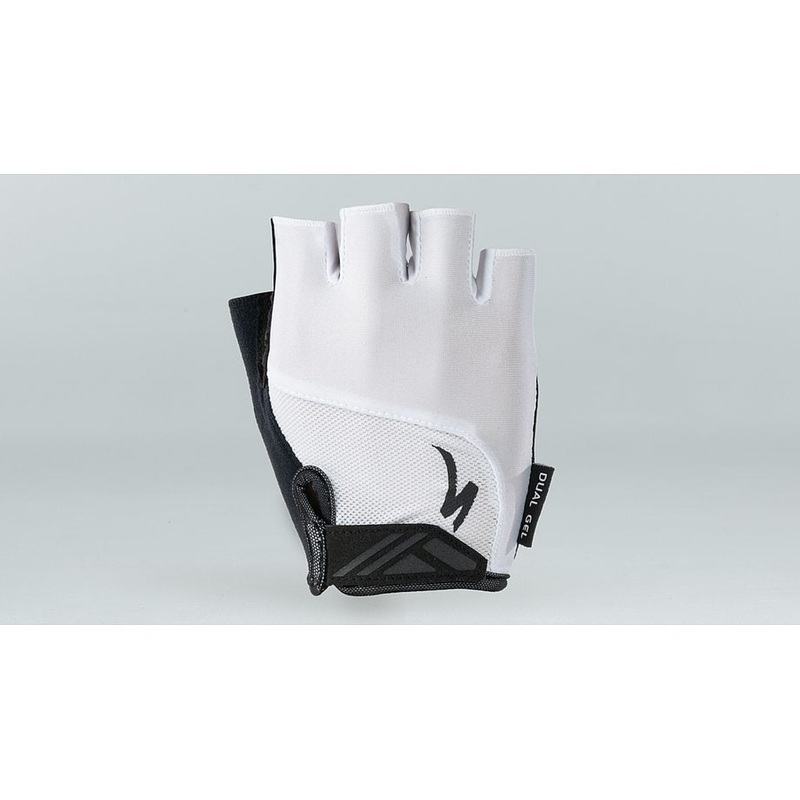 Specialized bg dual gel glove sf white m