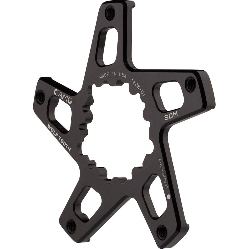 Wolf Tooth CAMO SRAM Direct Mount Spider – M8 BB30 for 49mm Chainline/6mm Offset