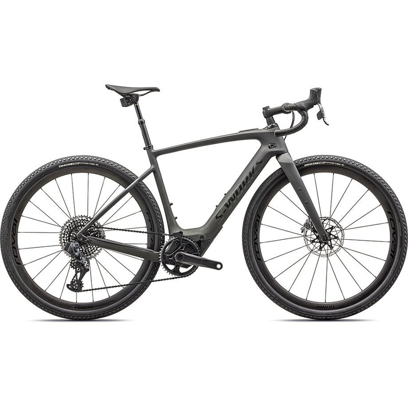 2024 Specialized creo sl S-Works carbon bike satin forest green carb dark moss green speckle 52