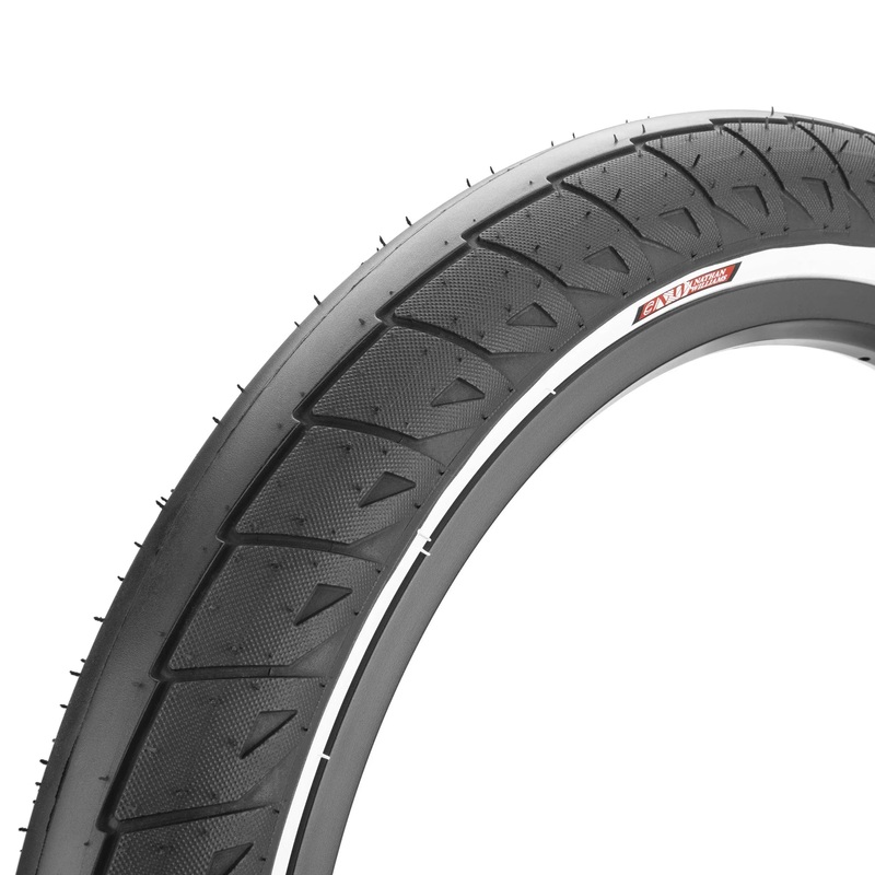 20×2.50 Cinema Williams BMX tire – Black w/ Whitewall