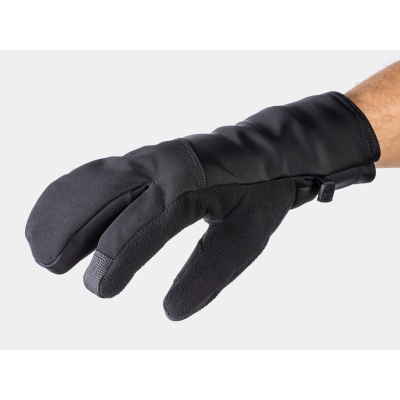 Glove Bontrager Velocis Split Finger Softshell X-Small Black