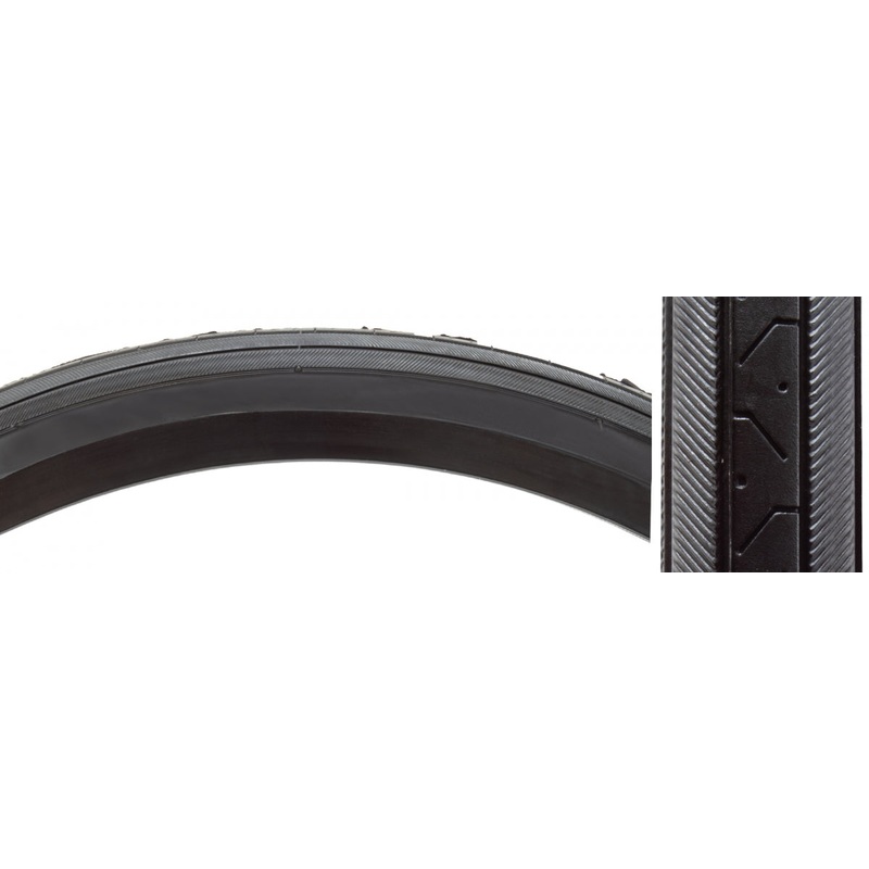 Premium Sunlite UtiliT Road Bicycle Tires  Raised Center 27×1-1/4, Low Rolling Resistance, Durable Wire Bead, Recreational Use, Reflective Options