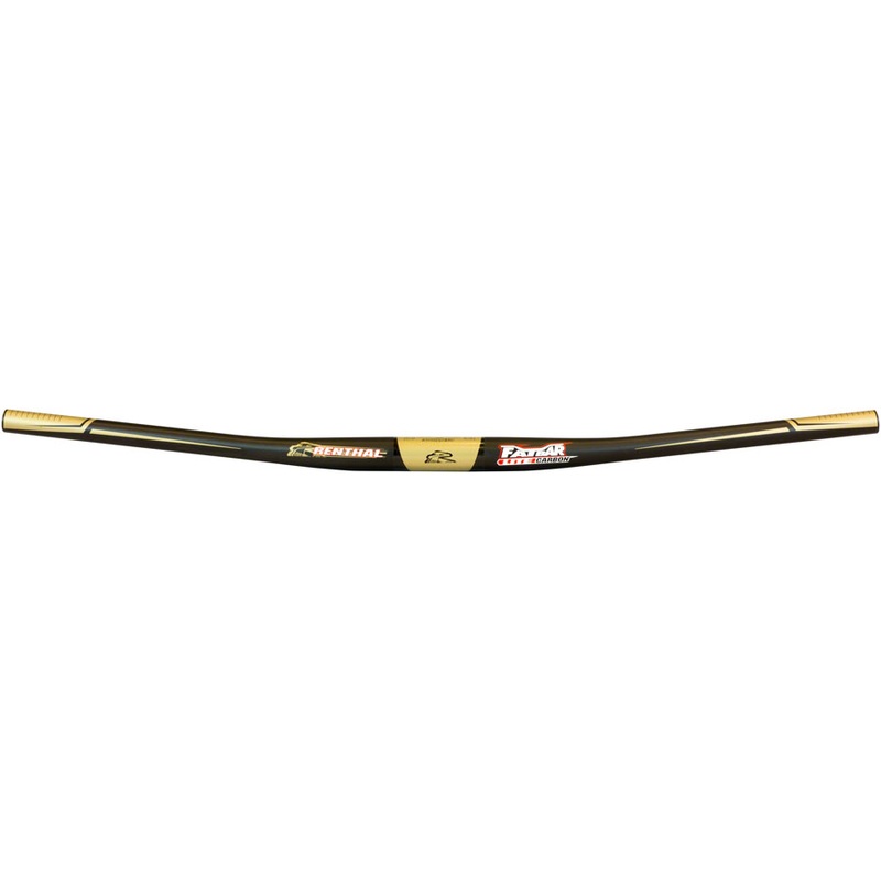 Renthal FatBar Lite Carbon Zero Handlebar – Carbon, 31.8mm, 0mm, 780mm, Black