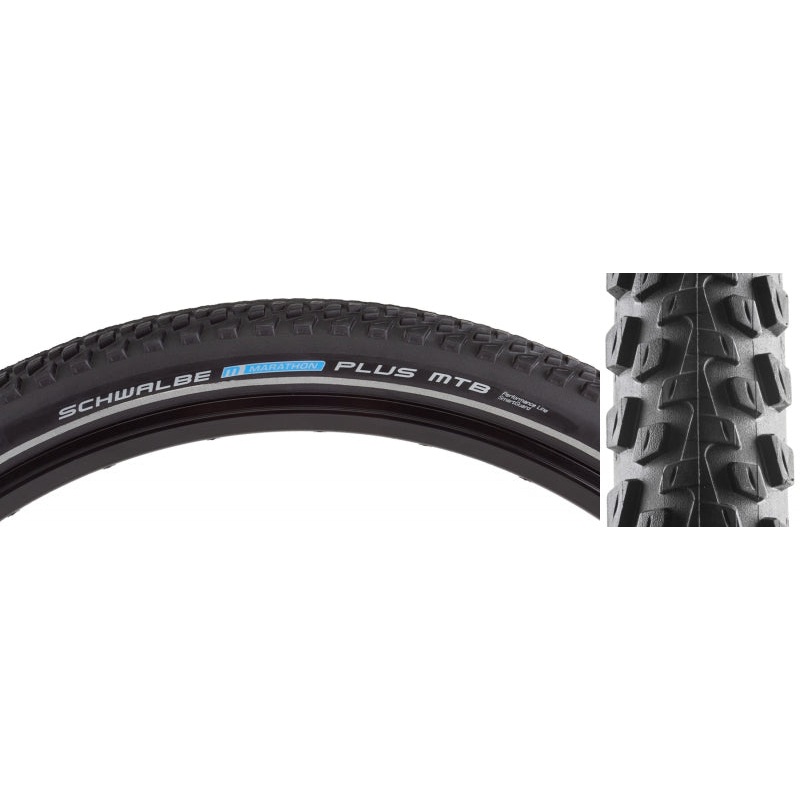 Schwalbe Marathon Plus MTB Performance Twin SmartGuard 27.5×2.1 Standard Tire