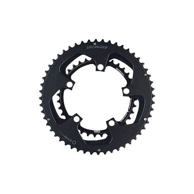 Specialized specialized chainrings by praxis black 46/36