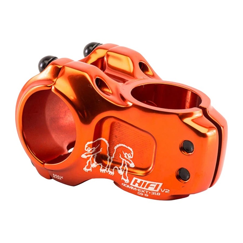 Chromag Hifi V2 Stem Diameter: 31.8mm Length: 31mm Steerer: 1-1/8 0 Orange