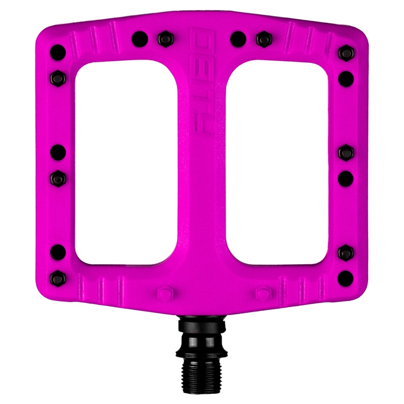 DEITY Deftrap Pedal – Platform, Composite, 9/16″, Pink