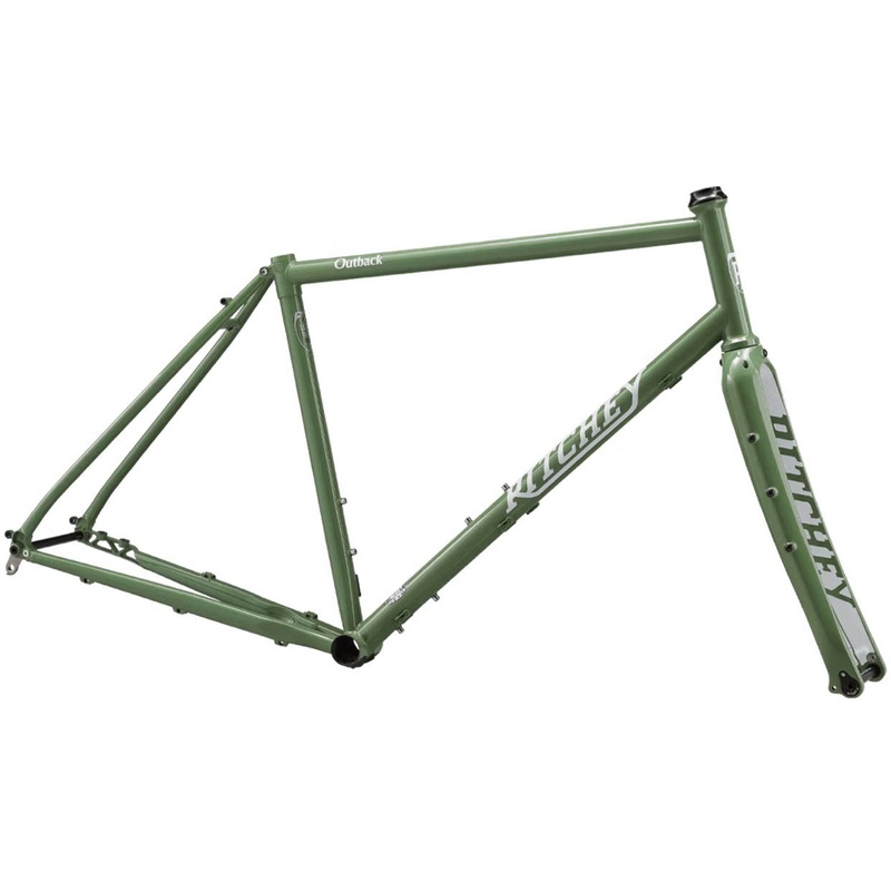 Ritchey Outback Frameset – 700c/650b Steel Winter Sage X-Large