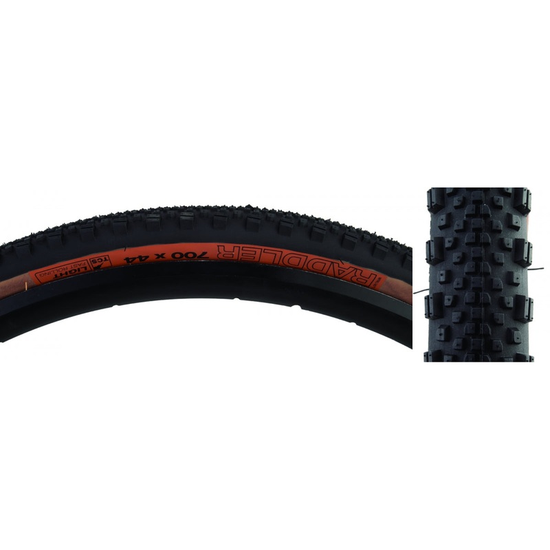 Tire Wtb Raddler 700X44 Black/Sk Tcs Light Fr Fold
