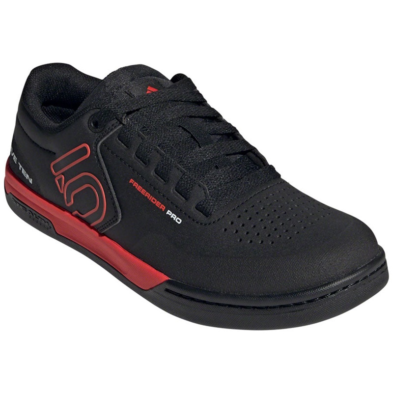 Five Ten Freerider Pro Flat Shoes – Mens Core BLK / Core BLK / Cloud White 9.5
