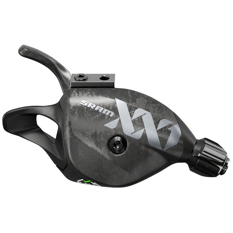 SRAM XX1 Eagle Trigger Shifter – Single Click, Rear, 12-Speed, Discrete Clamp, Lunar